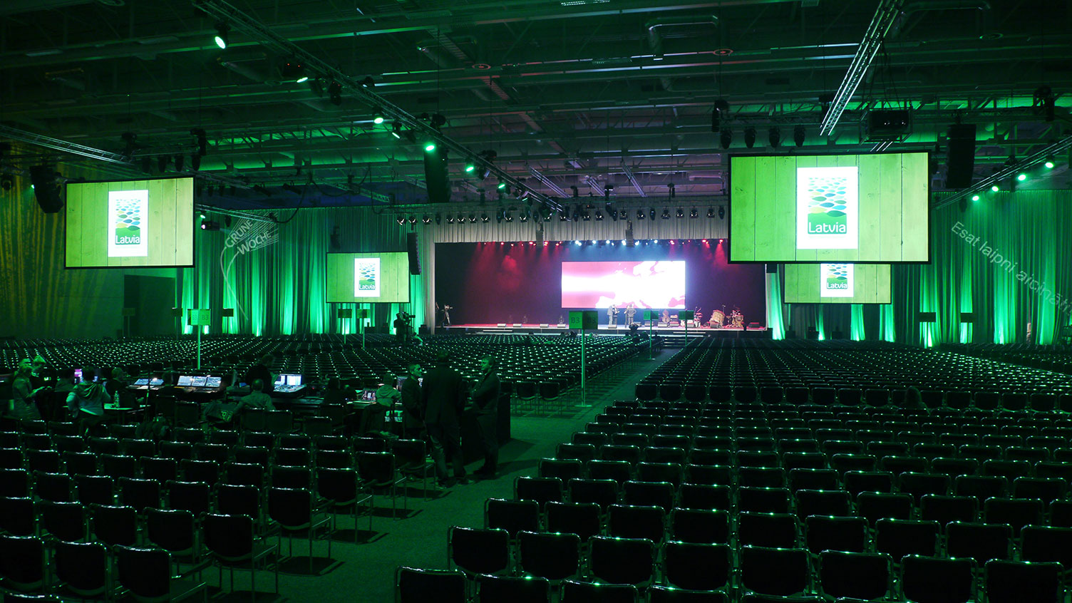 Main stages, built for thousands